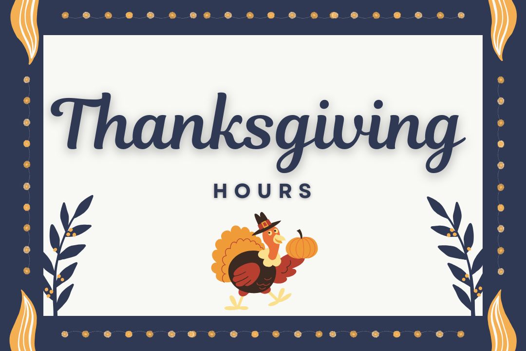 Thanksgiving Hours